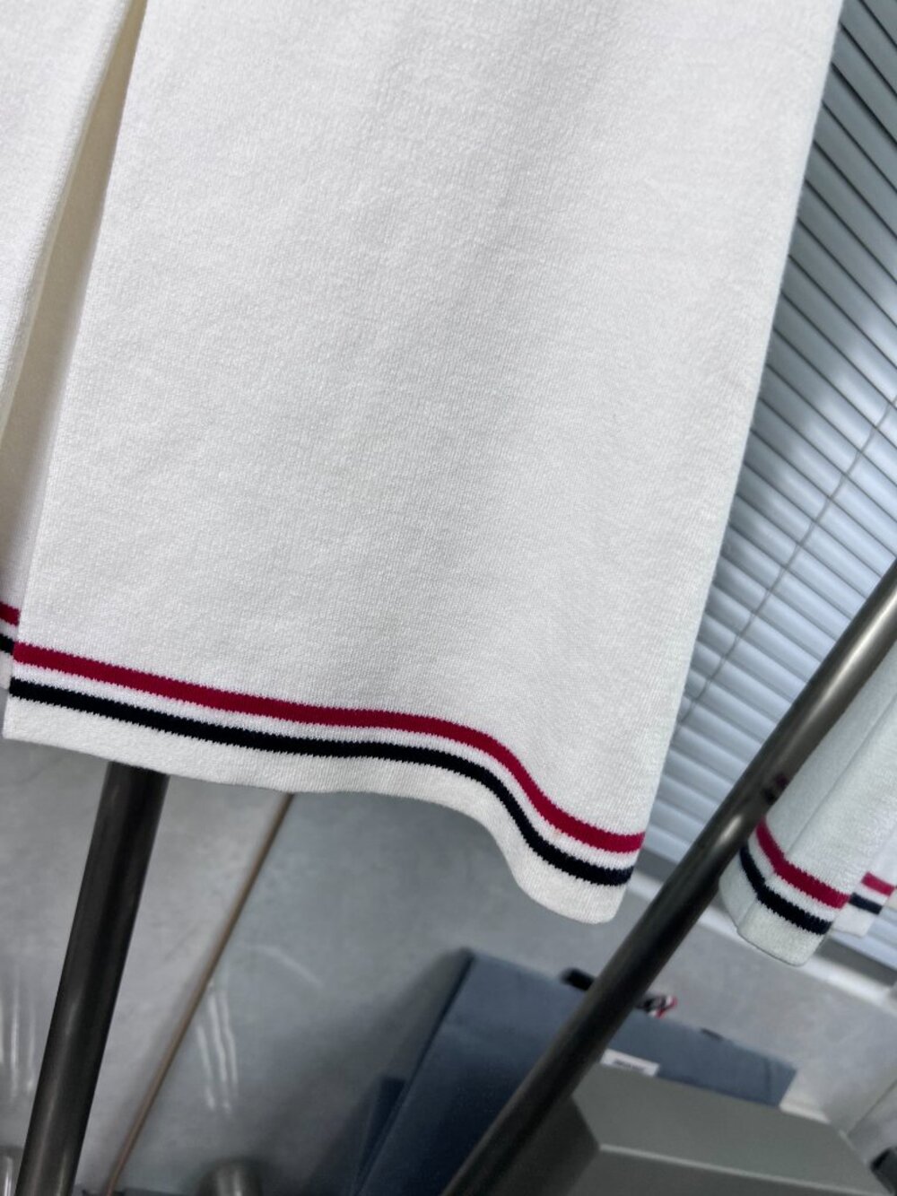 Thom Browne Stripe Pleated Tennis Mini Dress - Picture 7 of 11